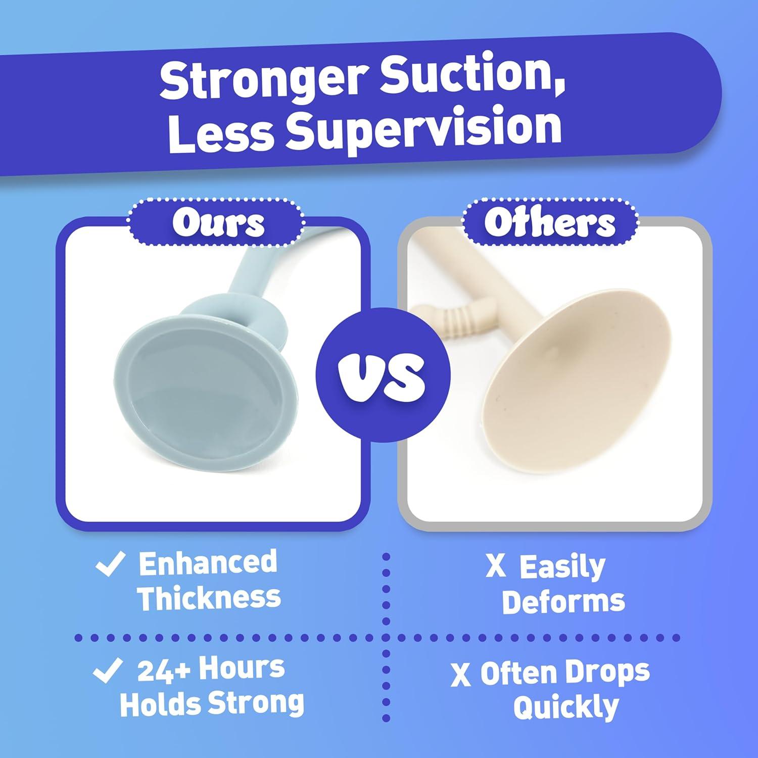 Juguete Sensorial para Bebés con Ventosa Ascnduup - Silicona y Madera