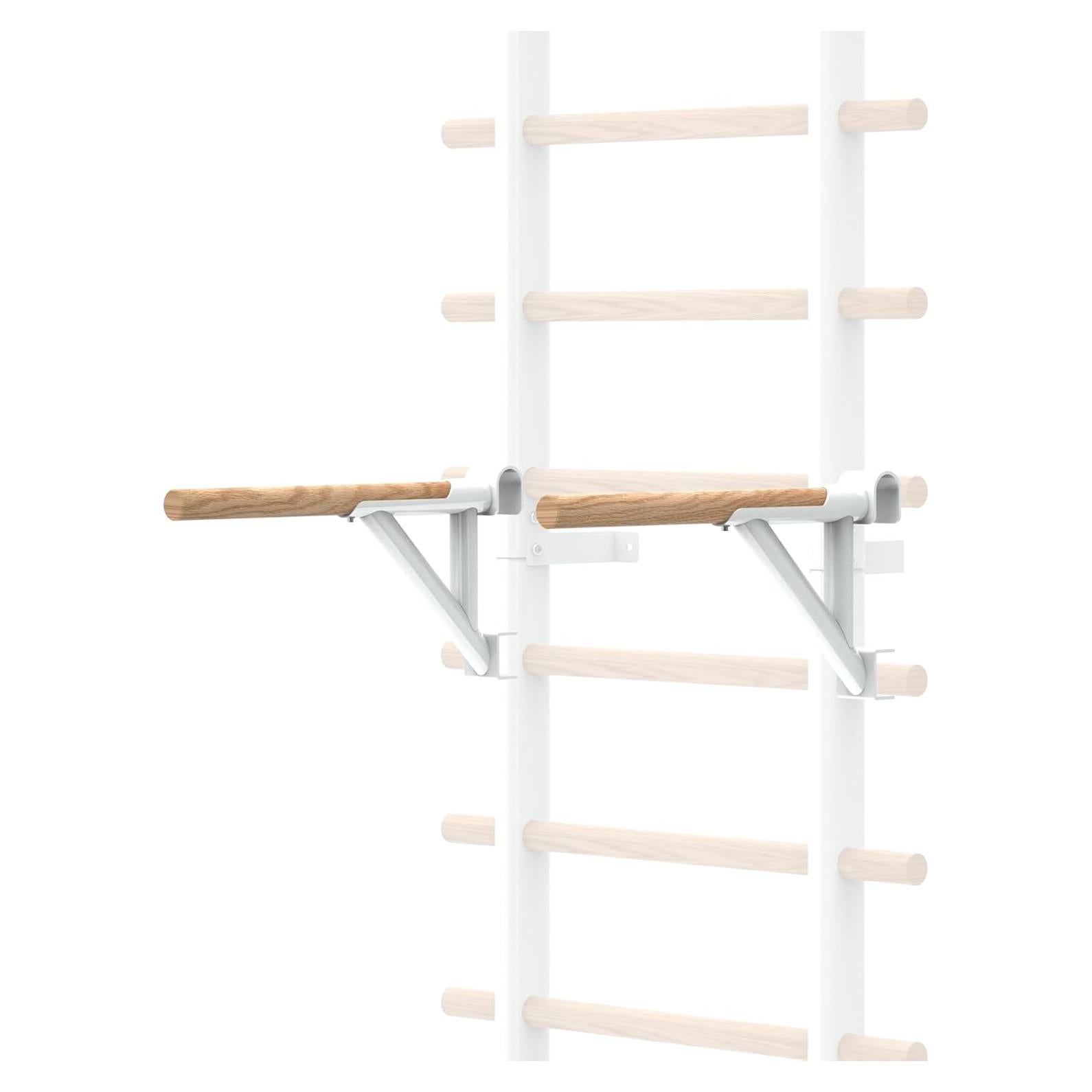 Escalera Sueca DHT con Barra de Madera y 9 Varillas - Fitness