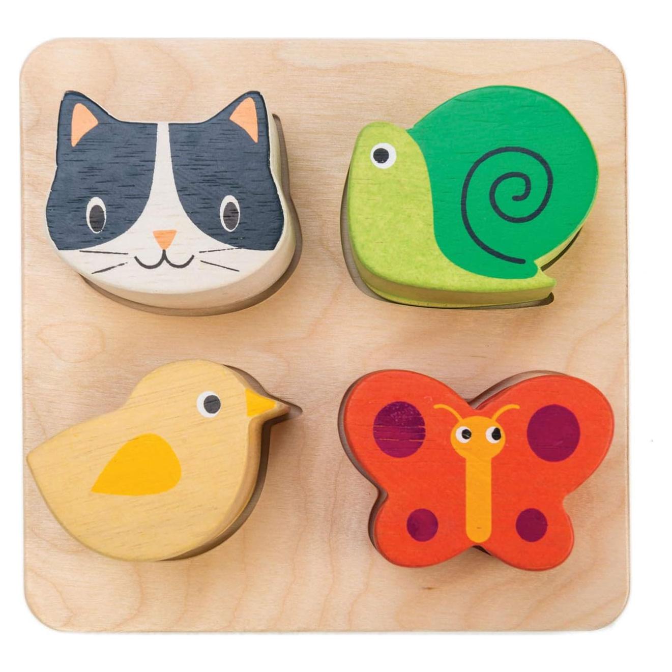 Bandejas Sensoriales Táctiles Tender Leaf Toys - Juego Educativo