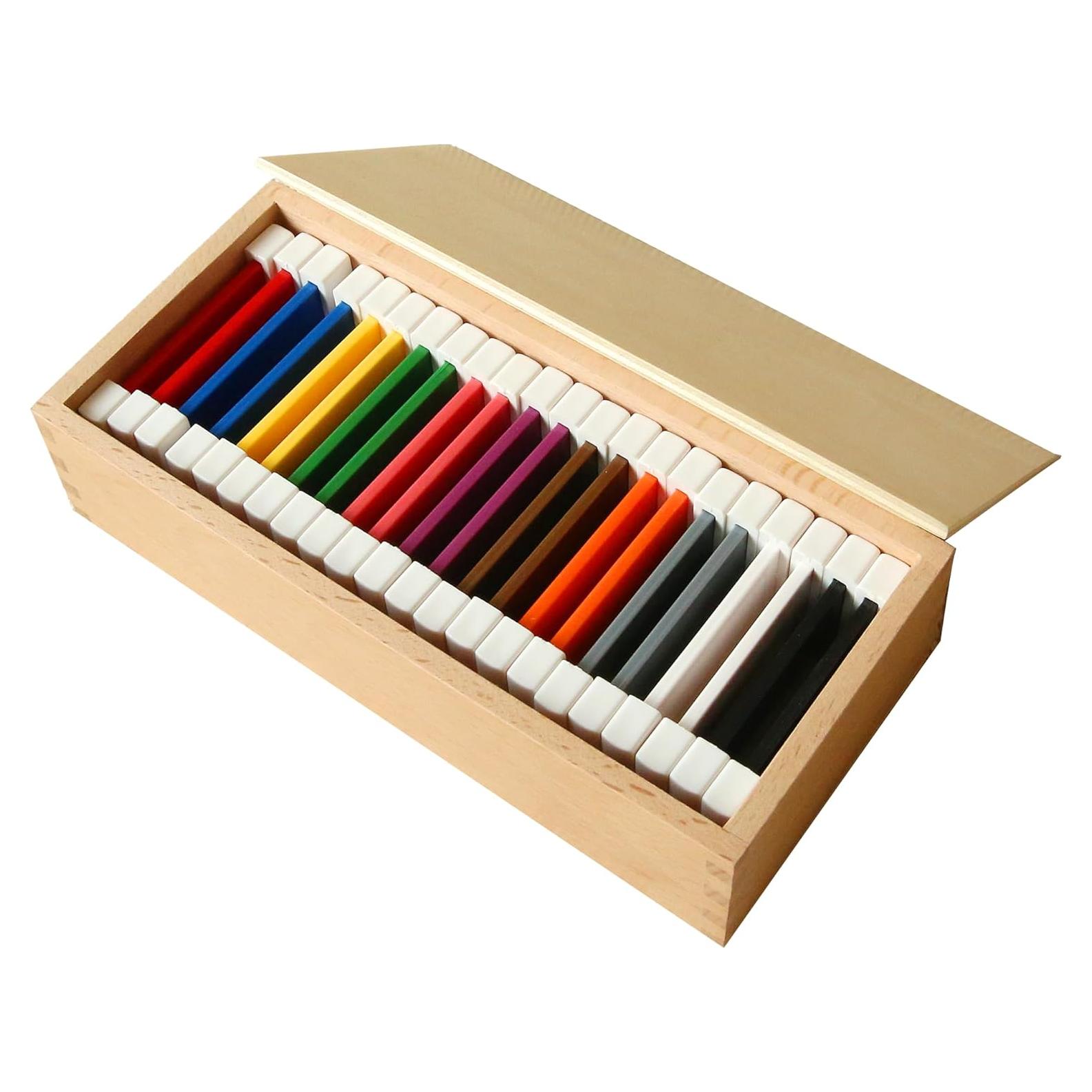 Tabletas de Color Montessori Outlet 2da Caja para Niños 3-6 Años