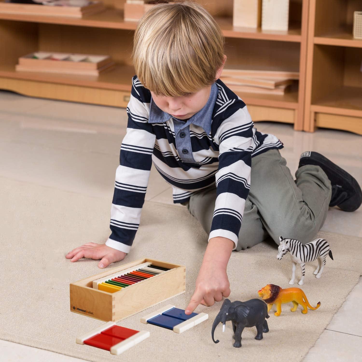 Tabletas de Color Montessori Outlet 2da Caja para Niños 3-6 Años