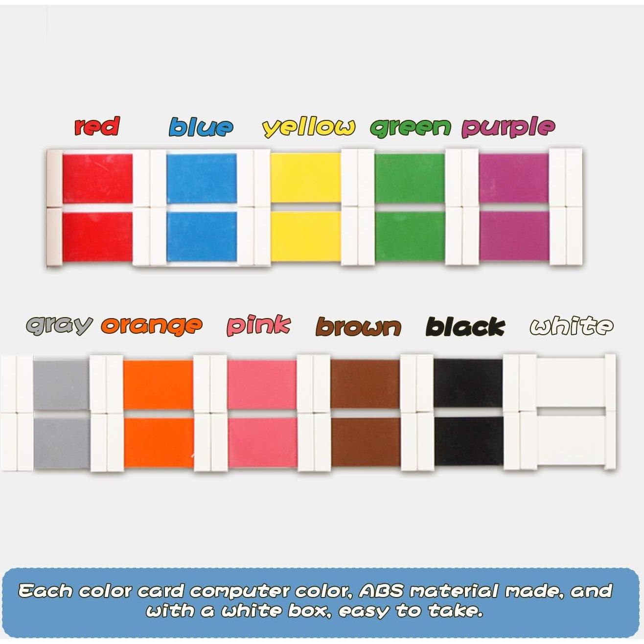 Tabletas de Color Montessori Outlet 2da Caja para Niños 3-6 Años