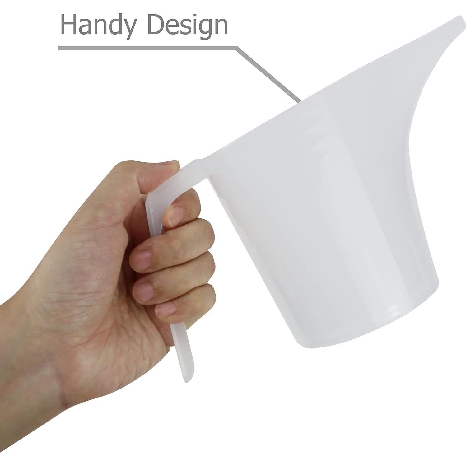 Jarras Medidoras EIKS con Embudo 1000ml y 500ml - 4 Piezas