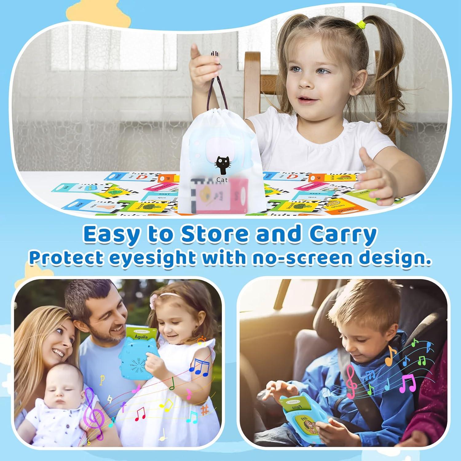 Tarjetas de Flash que Hablan Gimgong - Juguete Educativo Bilingüe