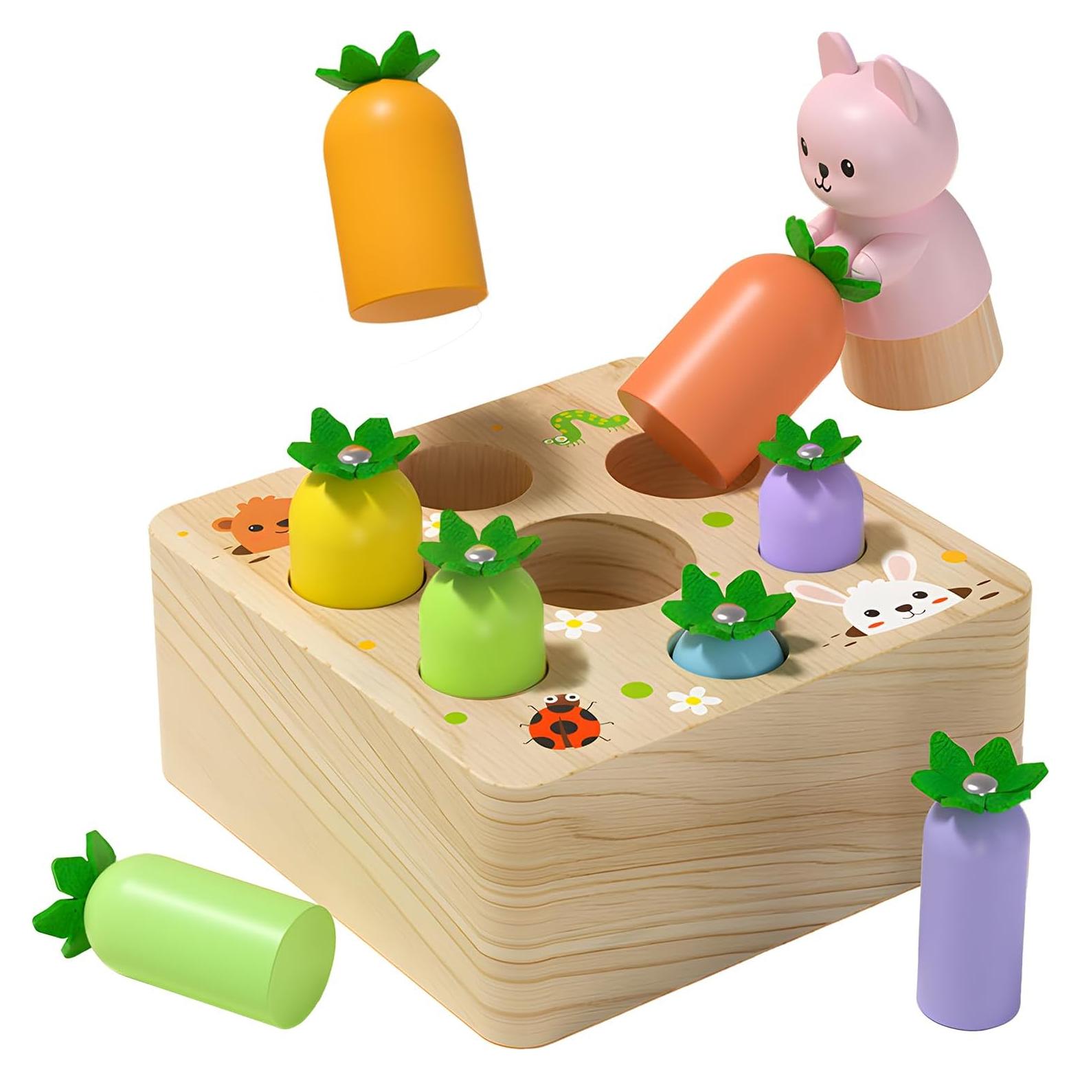 Juguete Montessori Zanahoria Saltarina Ancaixin 0-3 Años