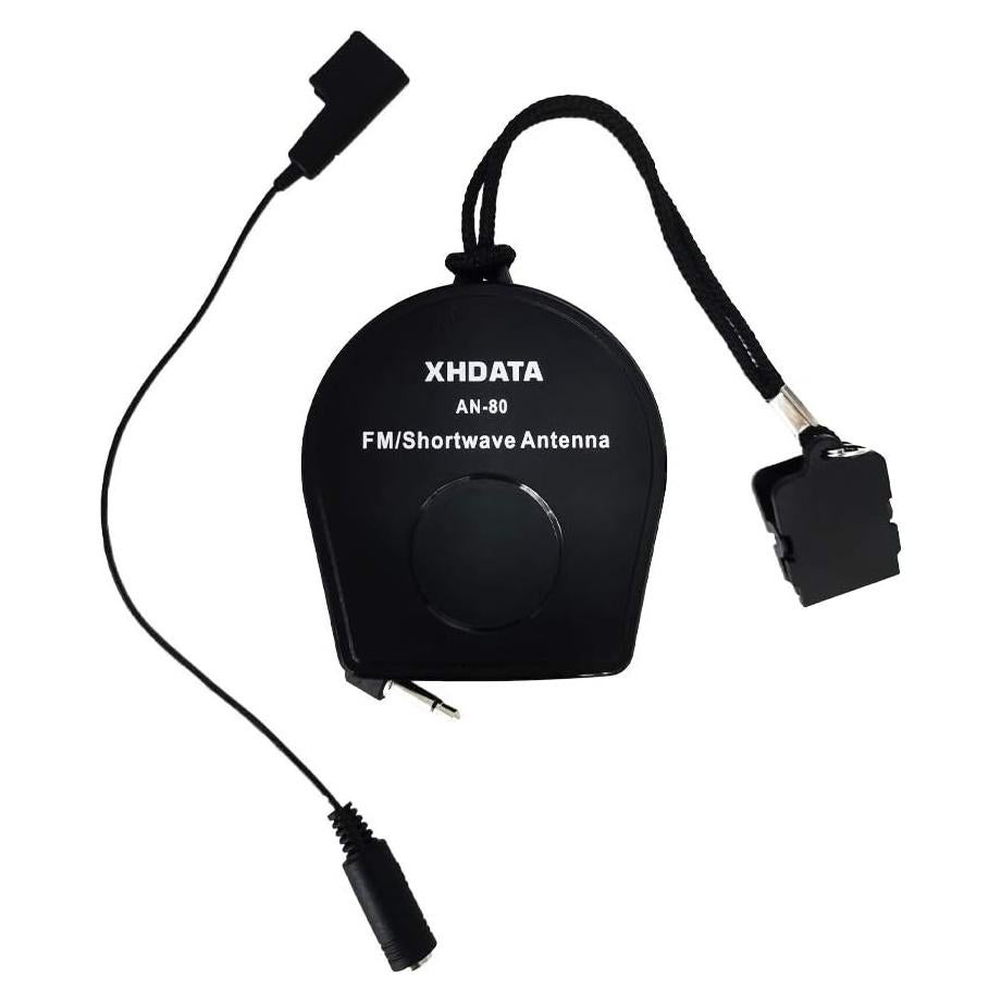 Antena Externa XHDATA AN-80 para Radio FM y Ondas Cortas