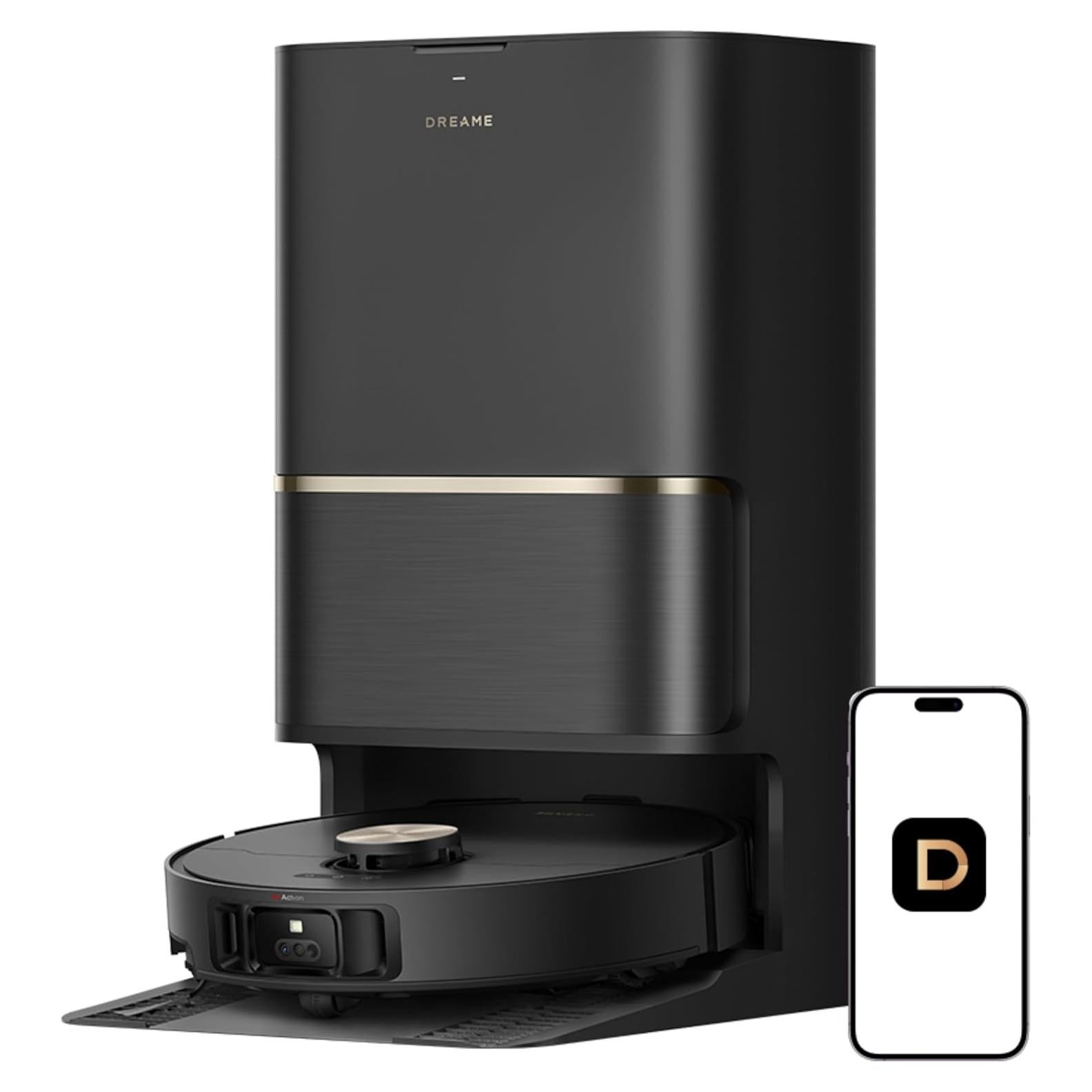 Aspiradora Robótica DREAME L50 Ultra Negra con Auto-Vaciado 19500Pa