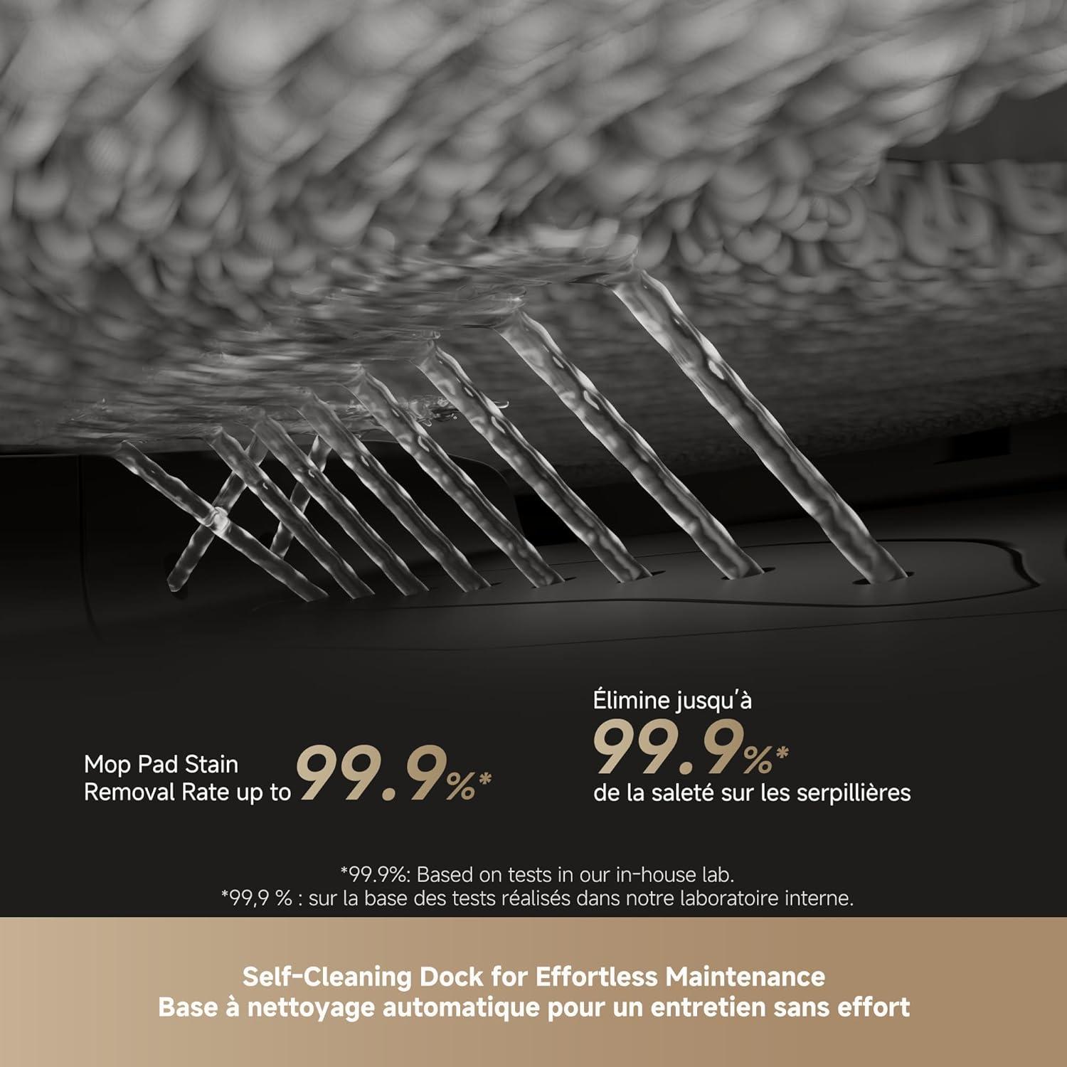 Aspiradora Robótica DREAME L50 Ultra Negra con Auto-Vaciado 19500Pa