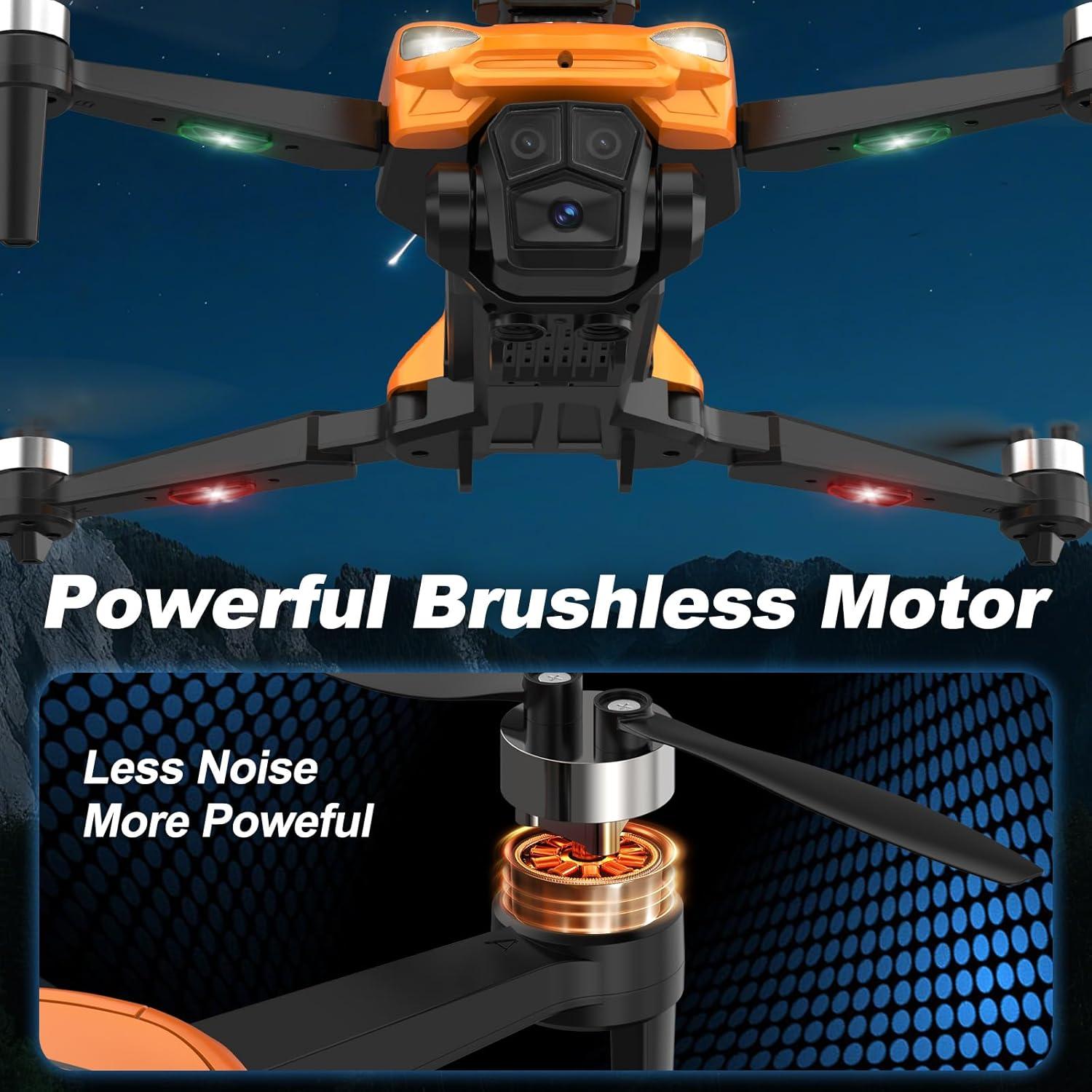 Drone GPS Govogorc F180 con cámara 4K y pantalla 11.4 cm