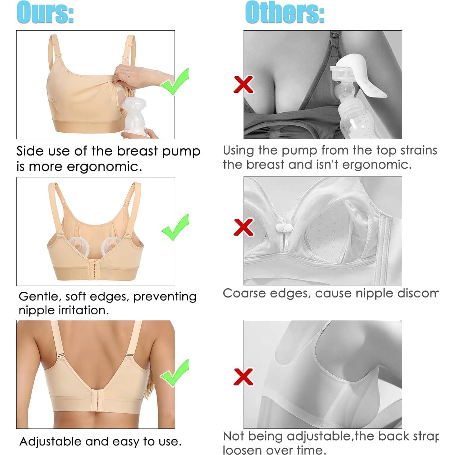 Sostén de Extracción Manos Libres Beige Pequeño C27