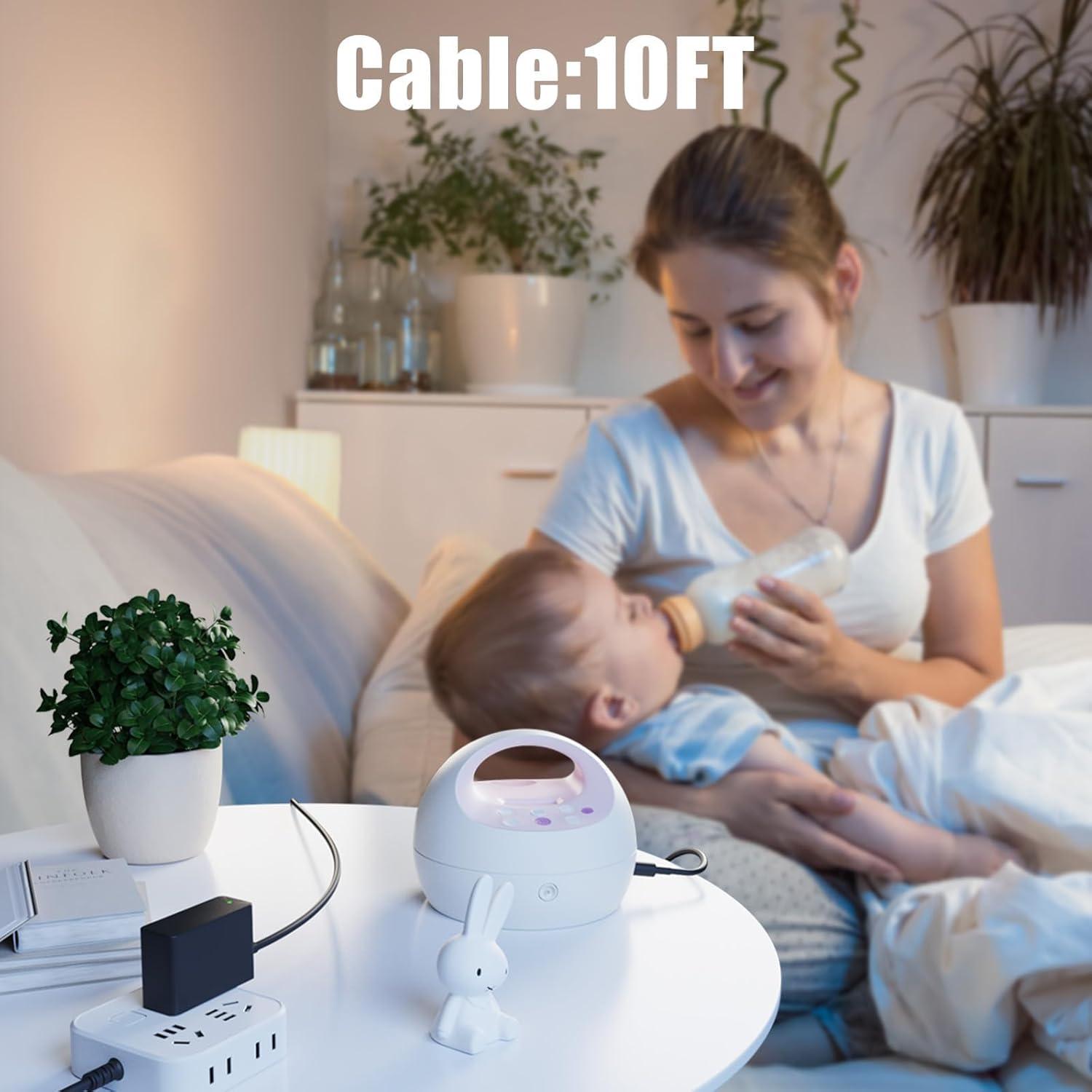 Cargador para bomba Spectra IBERLS S1 S2 Plus 10 pies LED Negro