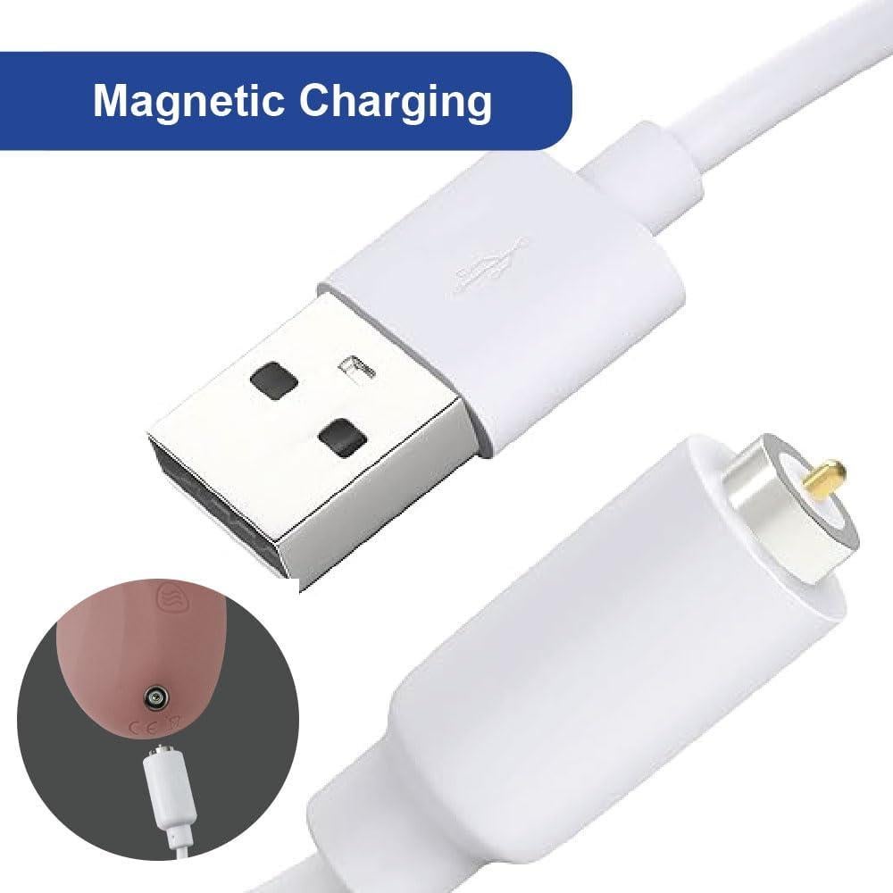 Masajeador de Lactancia DrBash V60 - Calor y Vibración Rosa