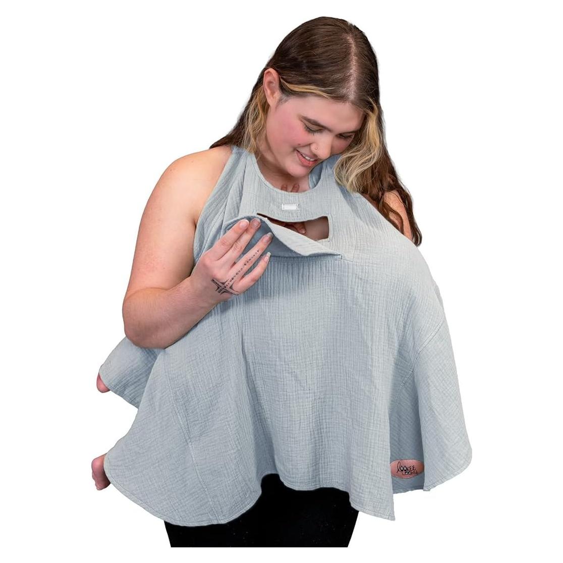 Cubierta de Lactancia Lookee Looky - 100% Algodón Transpirable