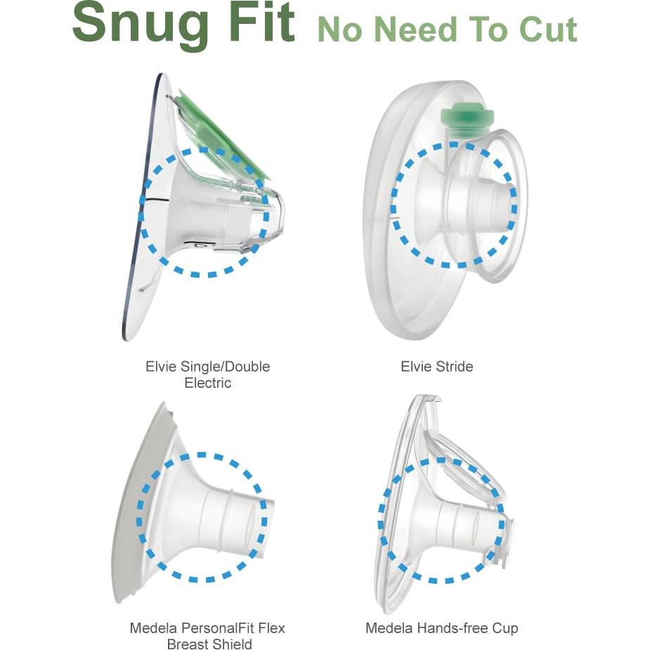 Inserto Flange 13mm Maymom Compatible con Bomba Elvie Doble/Simple