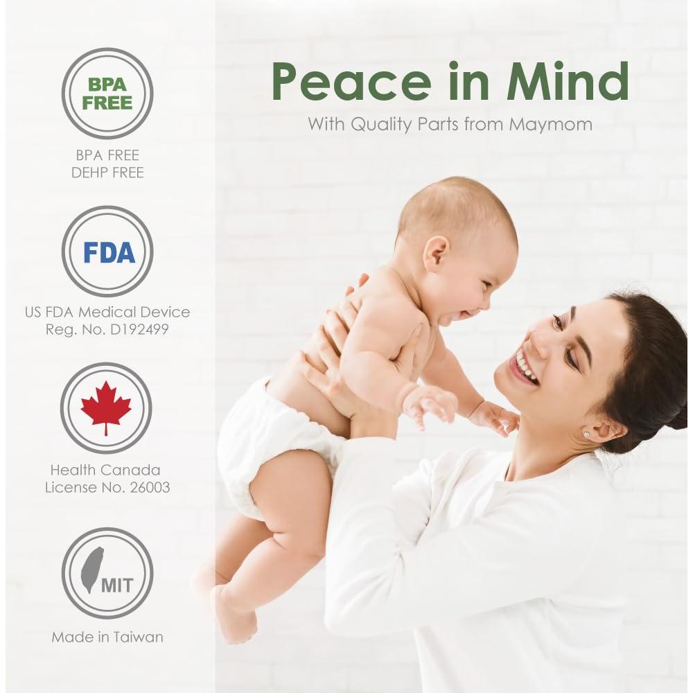 Inserto Flange 13mm Maymom Compatible con Bomba Elvie Doble/Simple