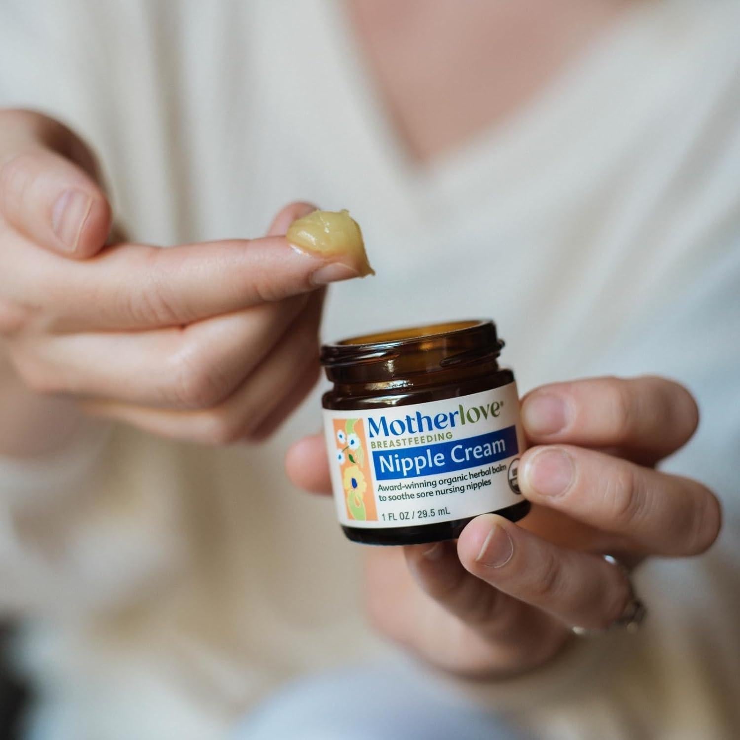 Crema para Pezones Orgánica Motherlove 28.35 g Sin Lanolina