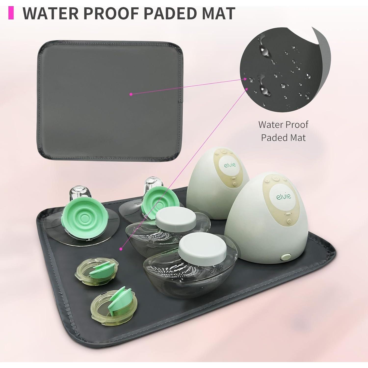 Bolsa de Extractor de Leche Portátil Elvie Medela - Compacta Negra