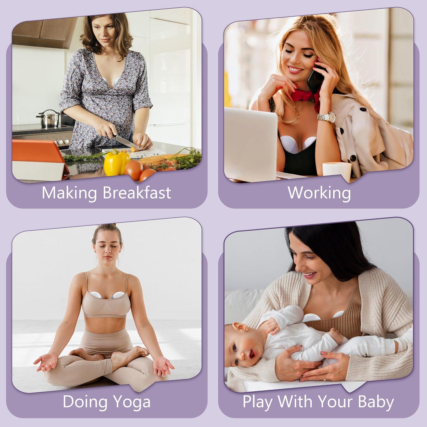 Extractor de Leche Portátil Momfree MF1 - 3 Modos, 9 Niveles