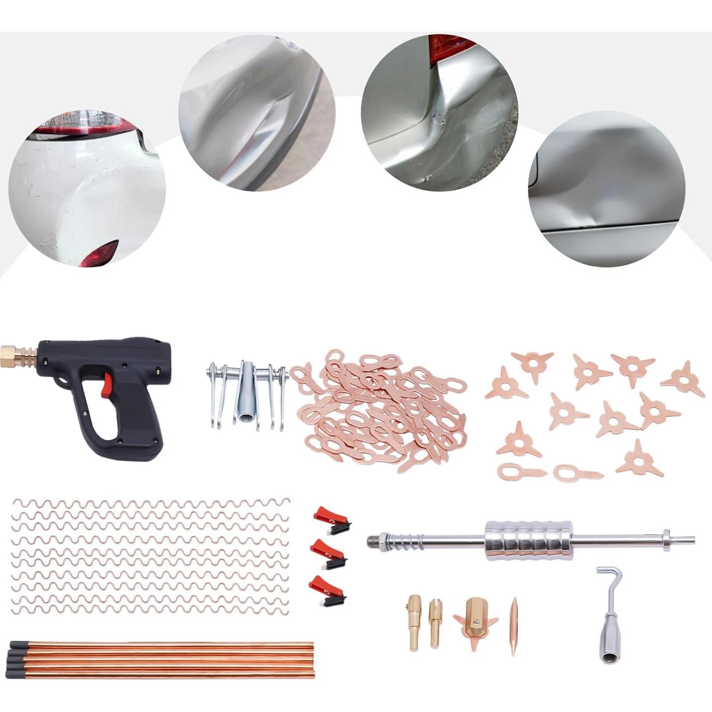 Kit de Herramientas de Reparación de Abolladuras TemoGoda 86 Pzas