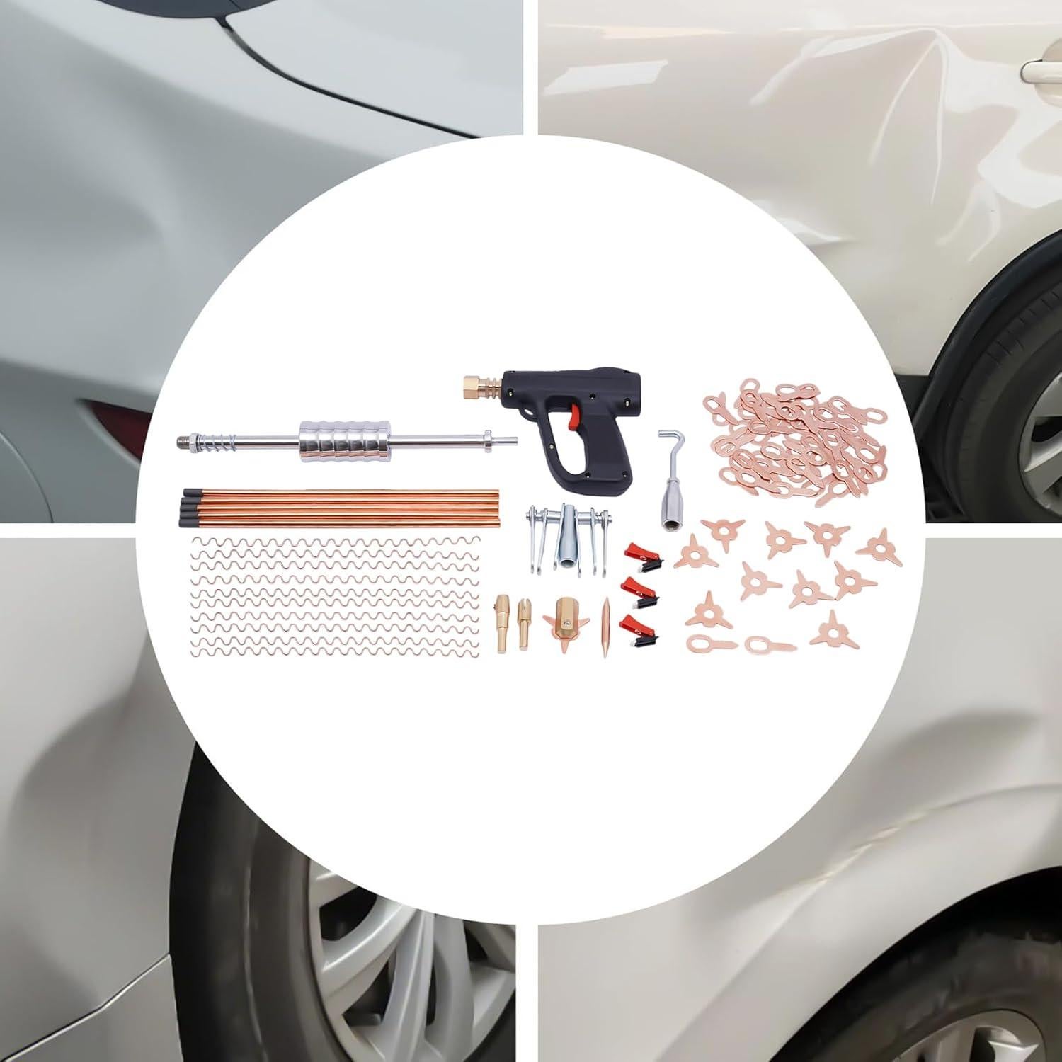 Kit de Herramientas de Reparación de Abolladuras TemoGoda 86 Pzas