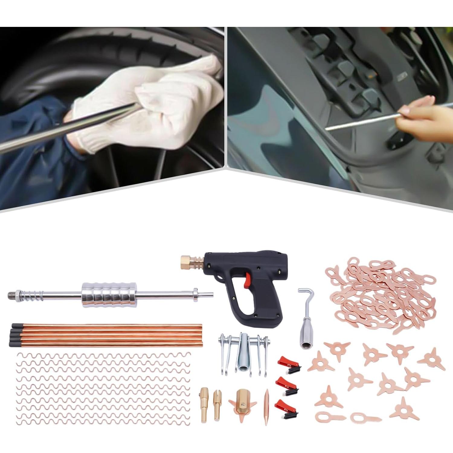 Kit de Herramientas de Reparación de Abolladuras TemoGoda 86 Pzas