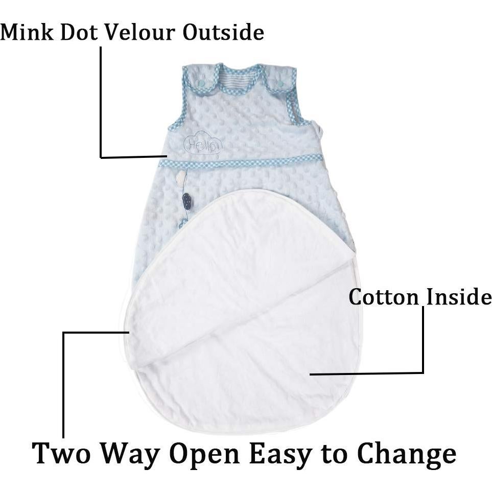 Saco de dormir ponible BloomStar 3-12M suave 1.8 Tog