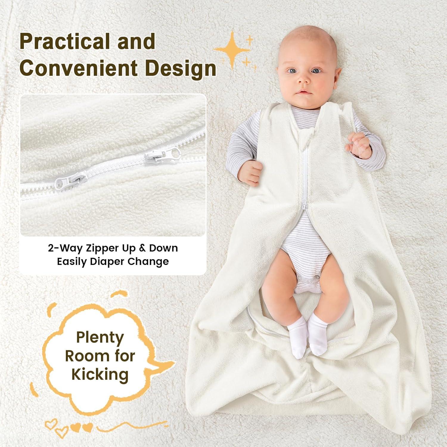 Saco de Dormir para Bebés PHF 3 Pack Microforro 0-6 Meses