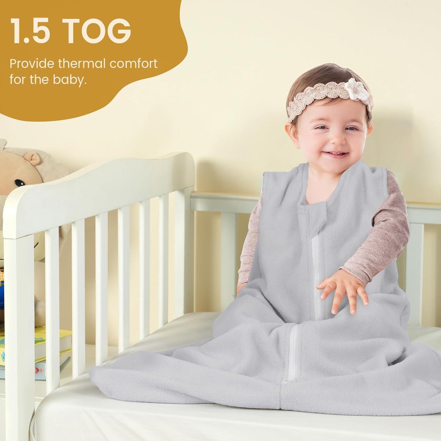 Saco de Dormir para Bebés PHF 3 Pack Microforro 0-6 Meses