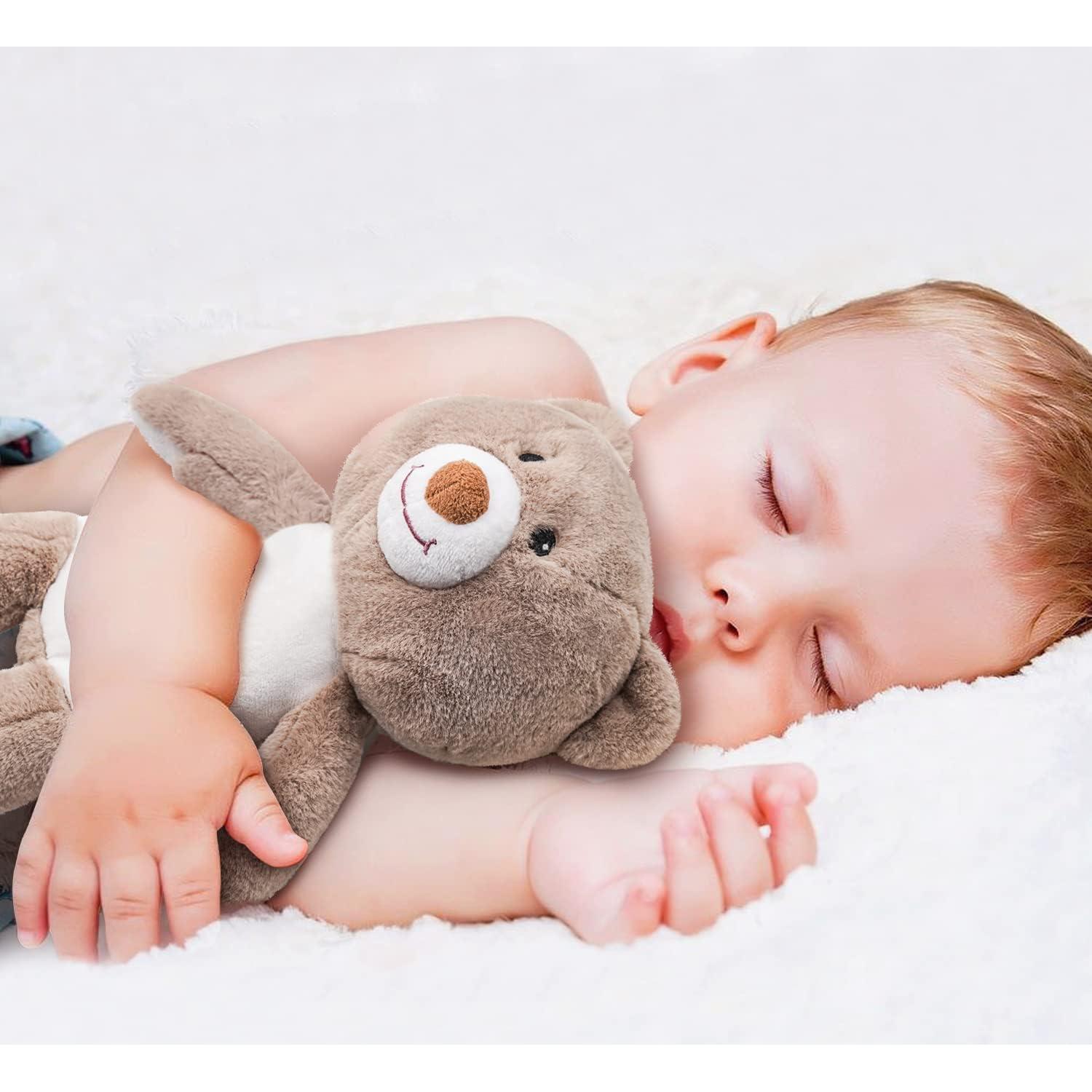 DEARBABY Soporte para Sueño de Bebé Oso con Sonidos Calmantes