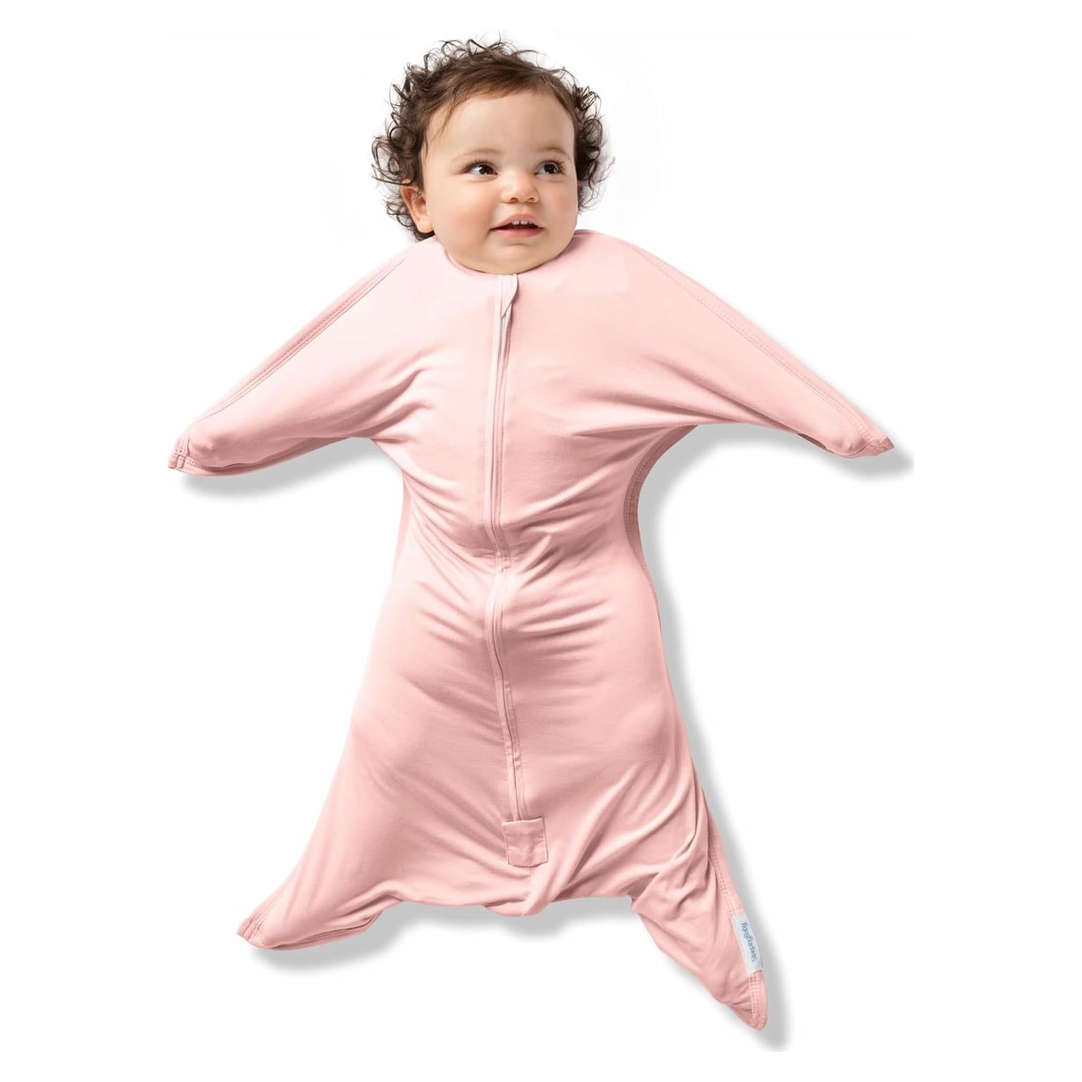 SleepingBaby Zipadee-Zip Saco de Dormir Bambú Rosa X-Small