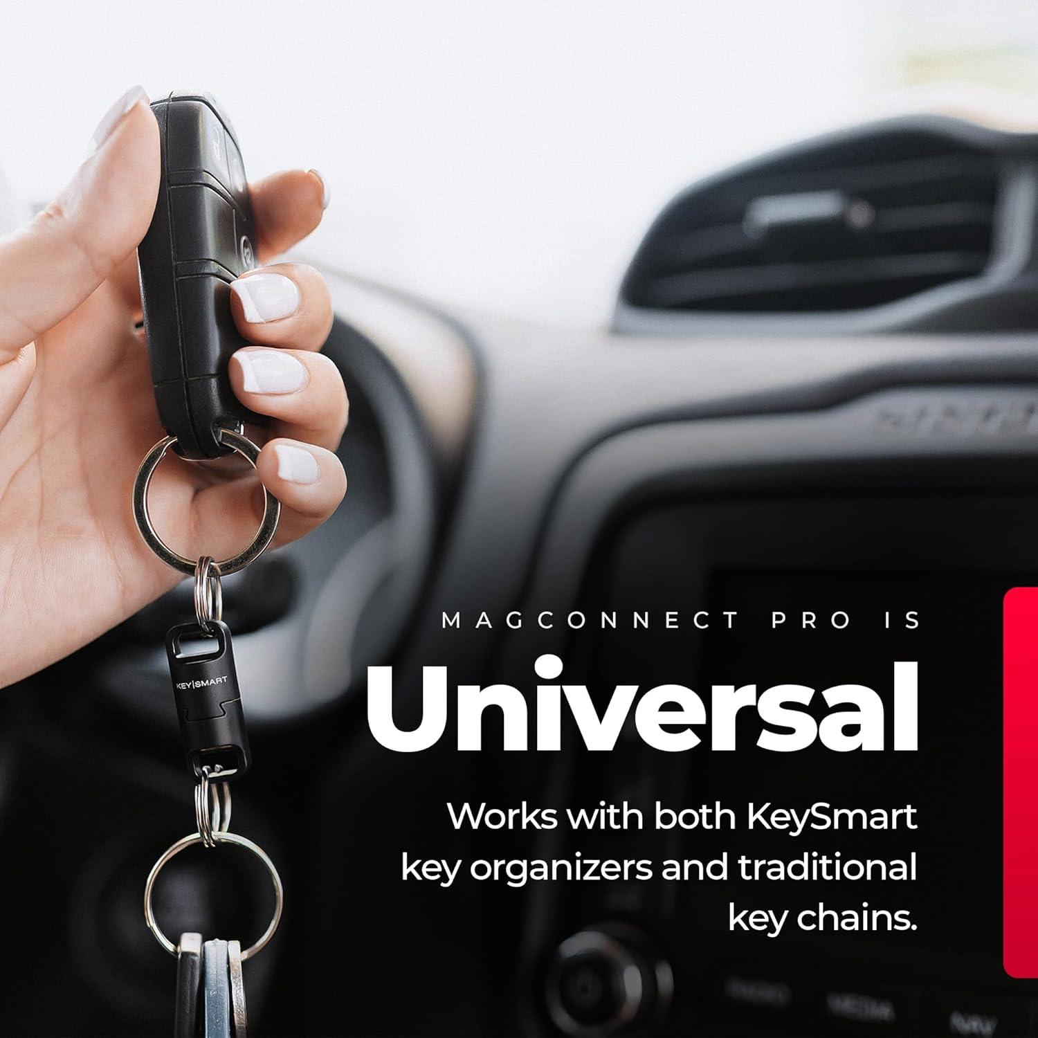 Soporte Magnético KeySmart MagConnect Pro - Llavero Rápido