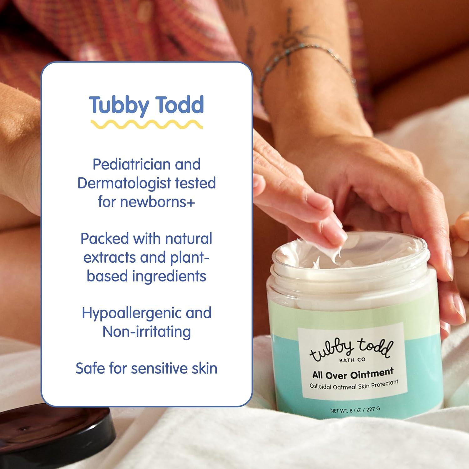 Set de Gel de Baño y Ungüento Tubby Todd para Bebés 709ml