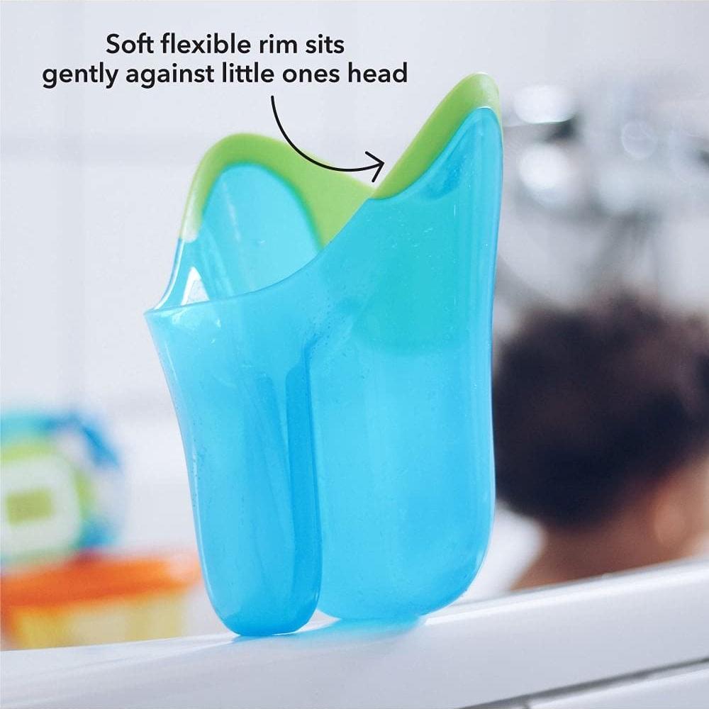 Taza de Enjuague Nuby Aqua para Bebé Sin Lagrimas