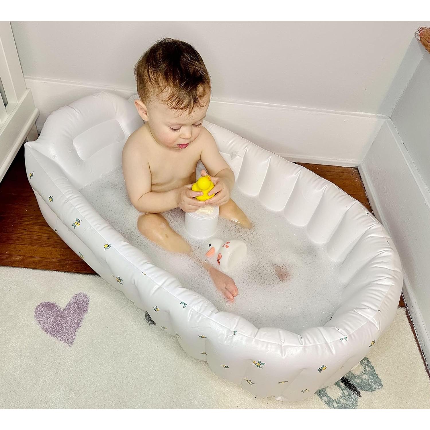 Bañera Inflable MINK para Bebés - Portátil y Plegable 86.4x52.8cm