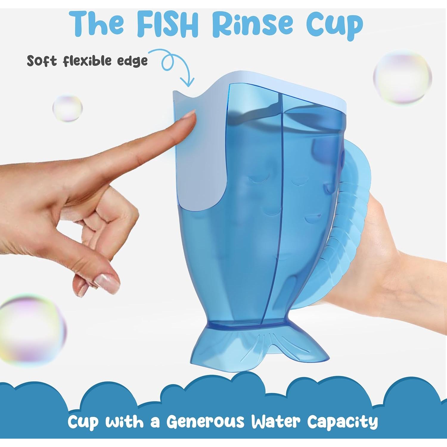 Taza de Enjuague para Bebés S.C. Products - Sin Lloros, Azul