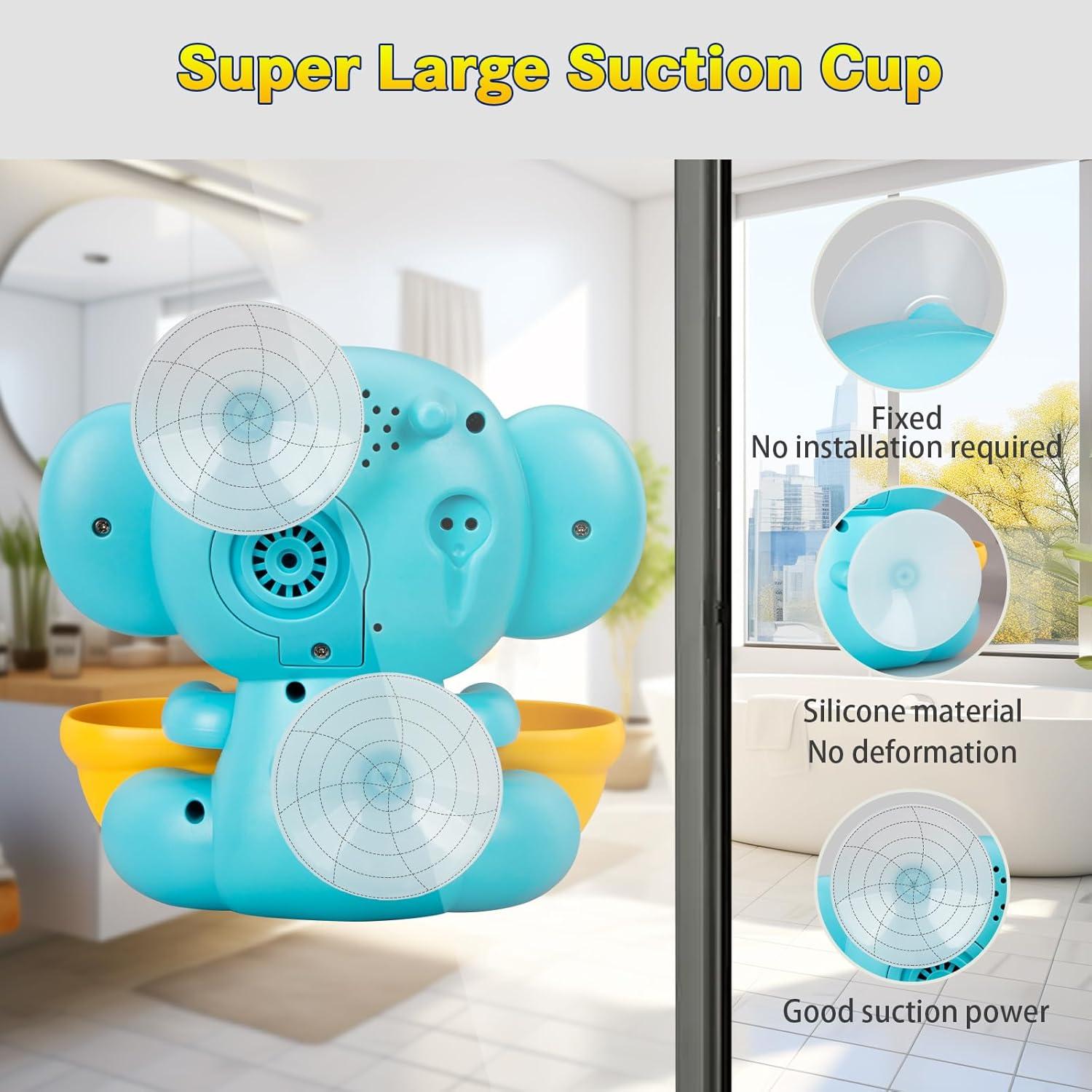 Juguete de Baño Elefante CAHILON con Burbujas y Música