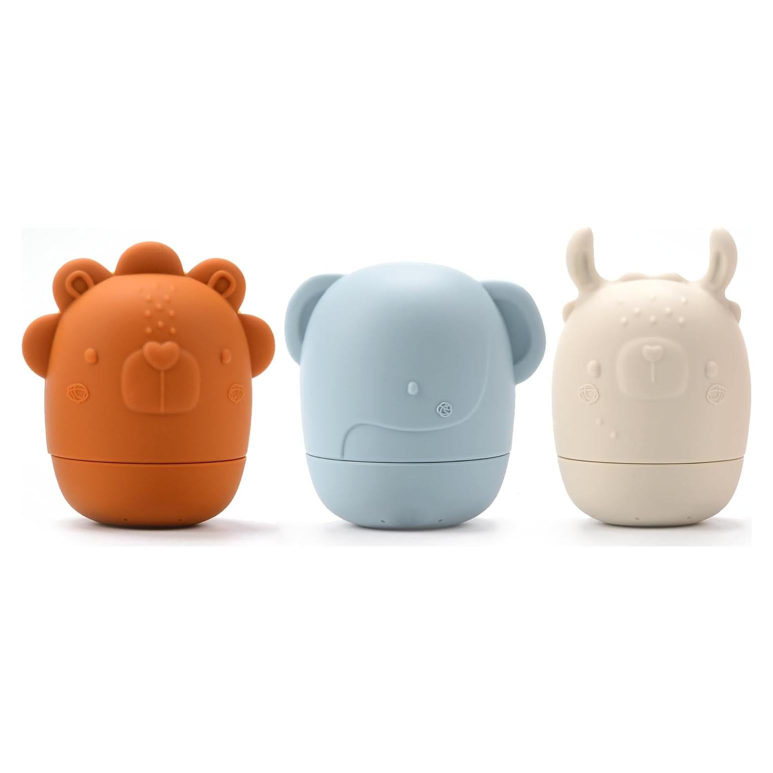 Juguetes de Baño de Silicona Loulou Lollipop Multicolor