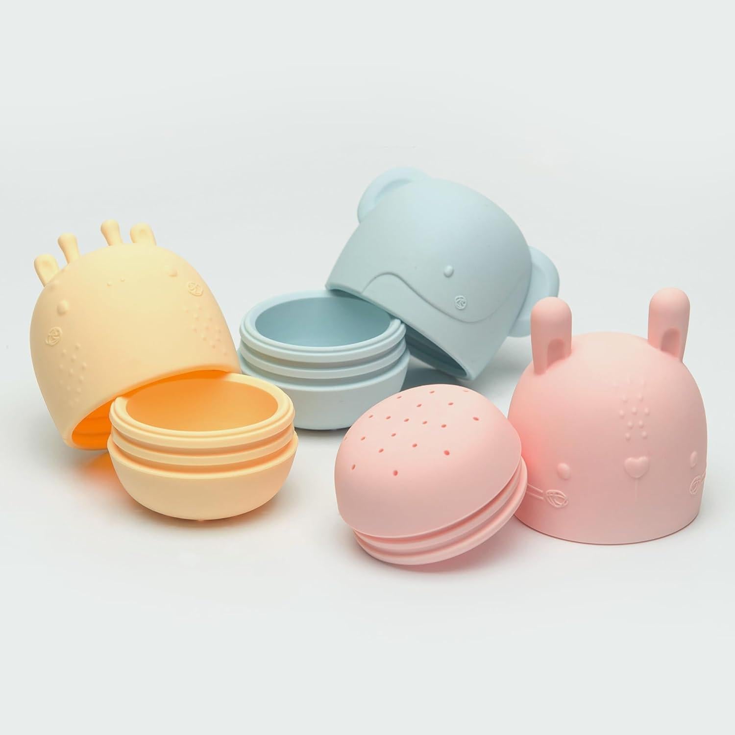 Juguetes de Baño de Silicona Loulou Lollipop Multicolor