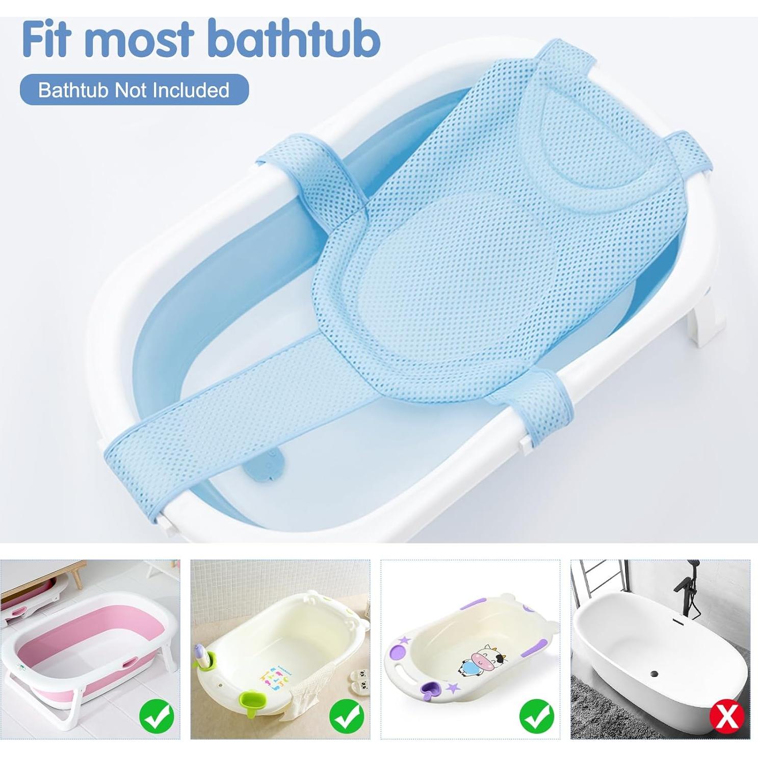 Asiento de Baño para Bebés Colorlife Ajustable Antideslizante