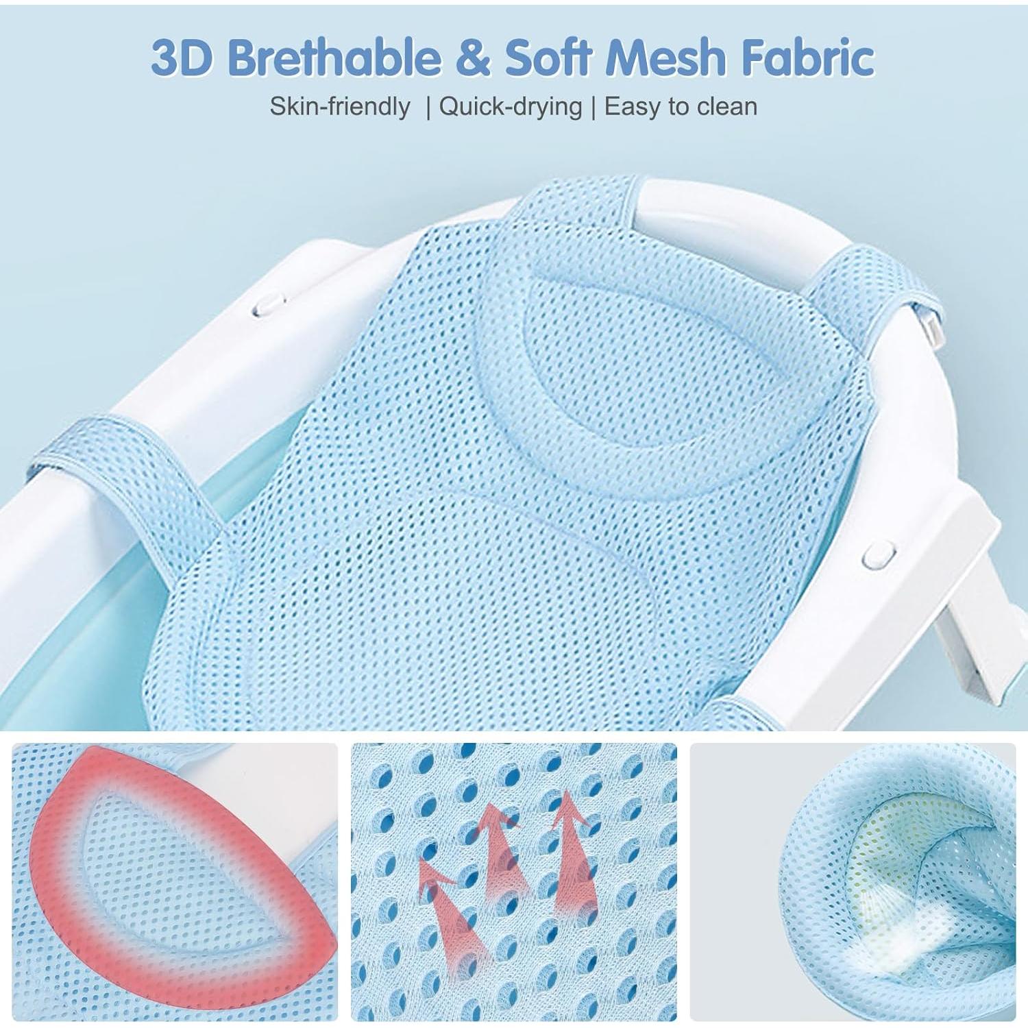 Asiento de Baño para Bebés Colorlife Ajustable Antideslizante