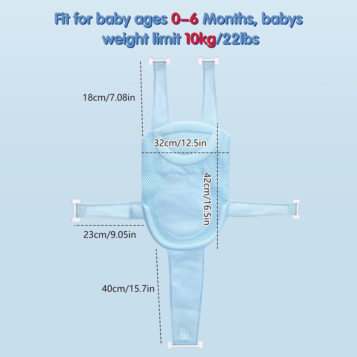 Asiento de Baño para Bebés Colorlife Ajustable Antideslizante