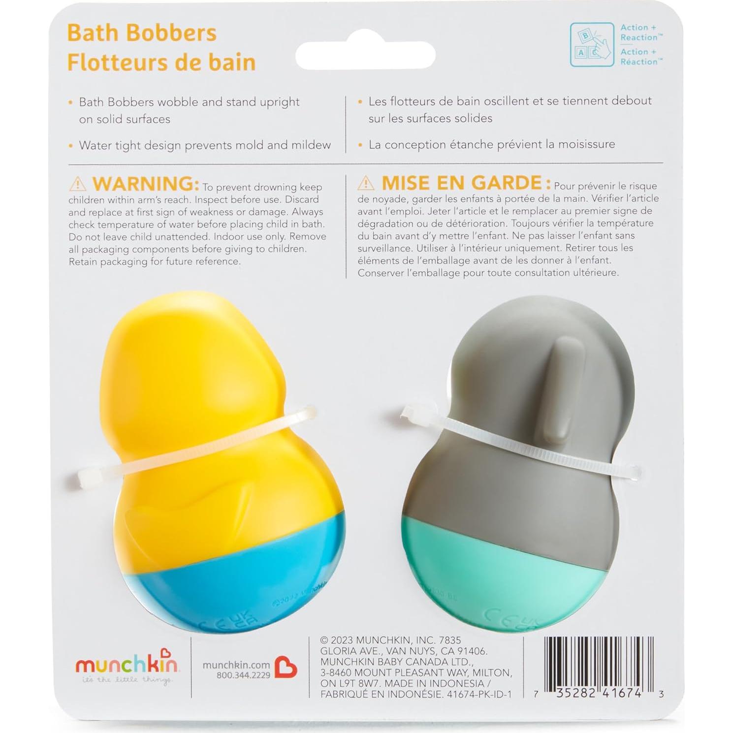 Juguetes de Baño Munchkin 2 Piezas Delfín y Manatí