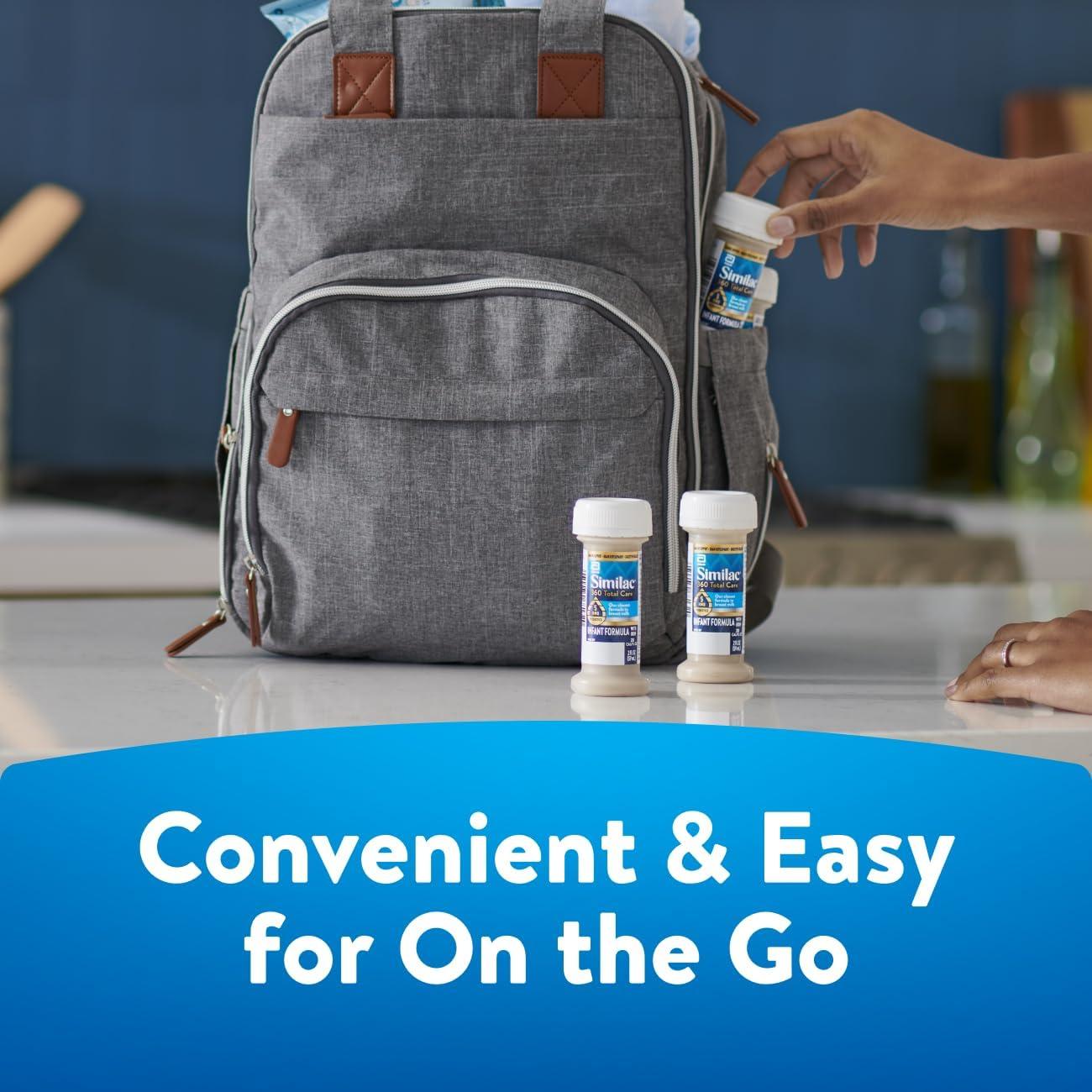 Similac 360 Cuidado Total Fómula Infantil 2 oz x 12 Botellas