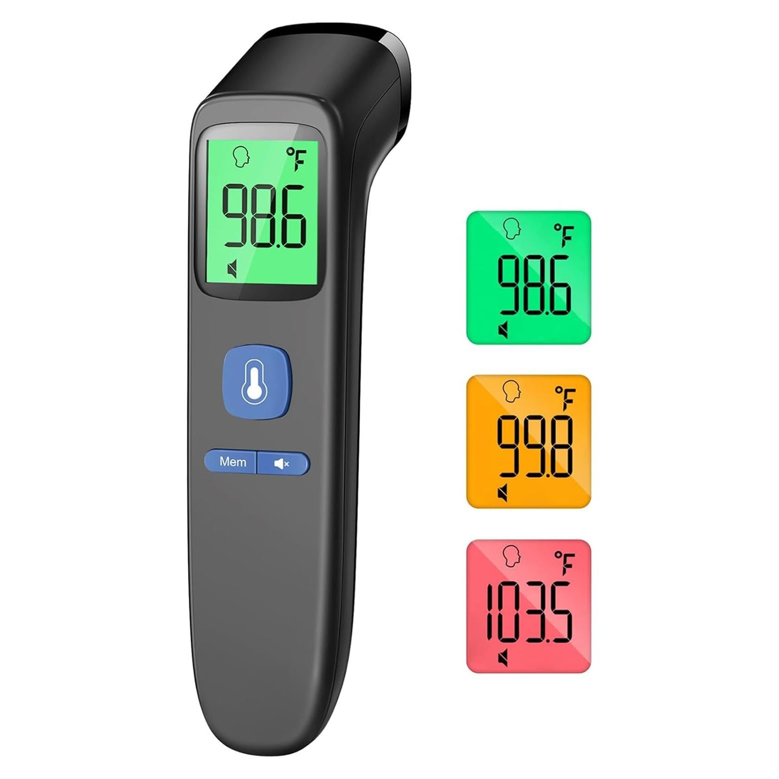 Termómetro Digital Infrarrojo ANMEATE FC-IR202 para Adultos y Niños