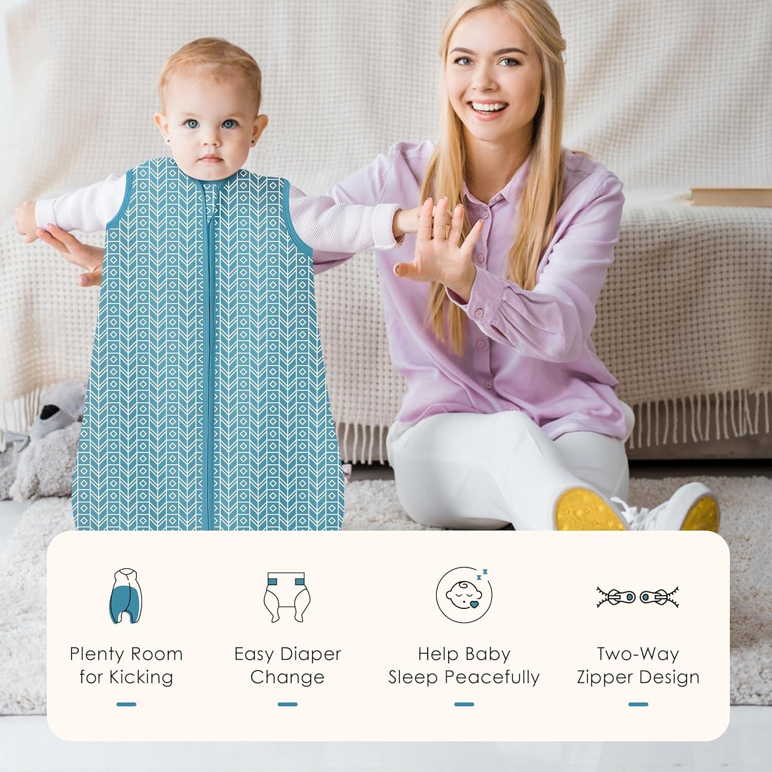 Saco de Sueño Sweet Dolphin 6-12 Meses 100% Algodón TOG 0.5