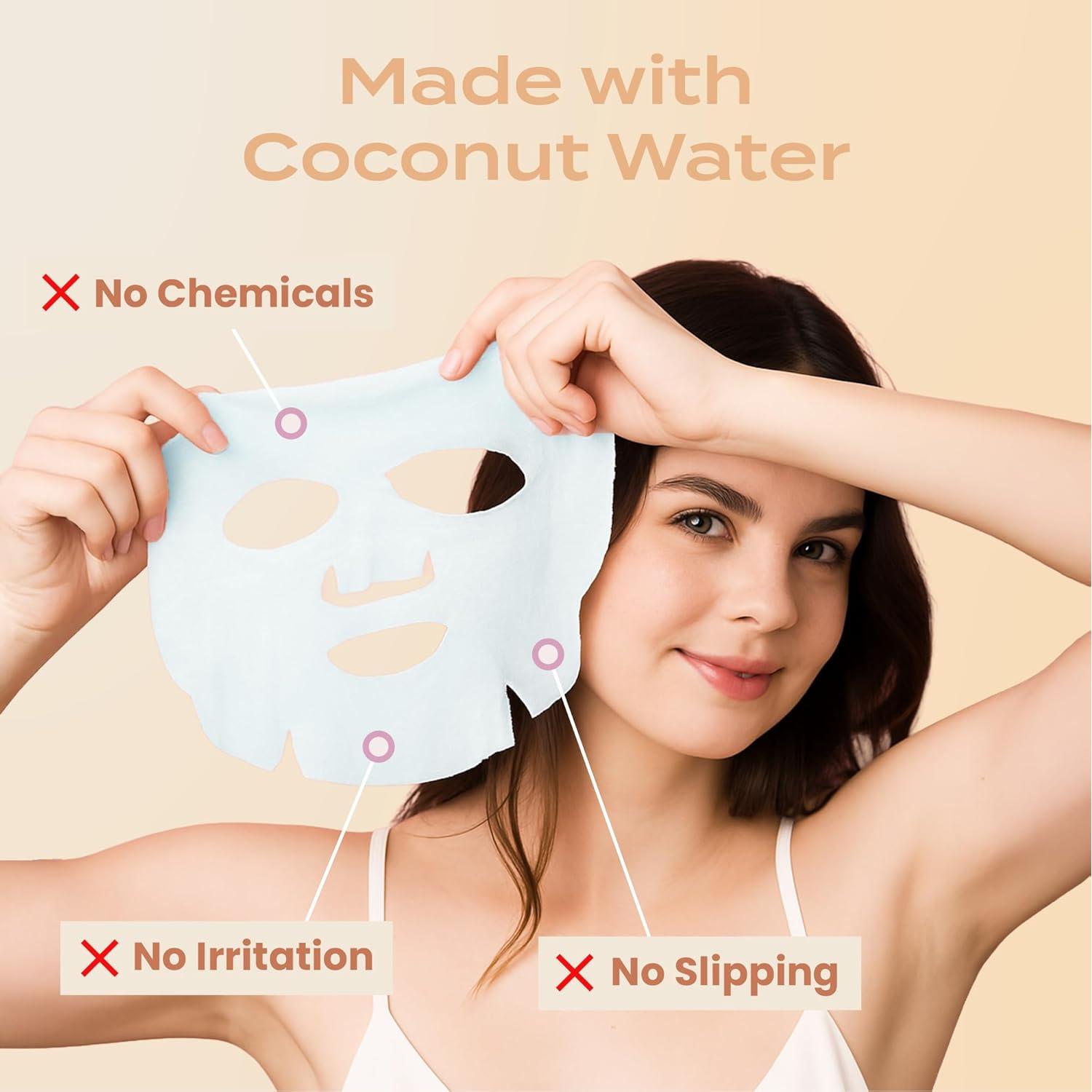 Mascarilla Facial de Colágeno Body Restore - 5 Paquetes