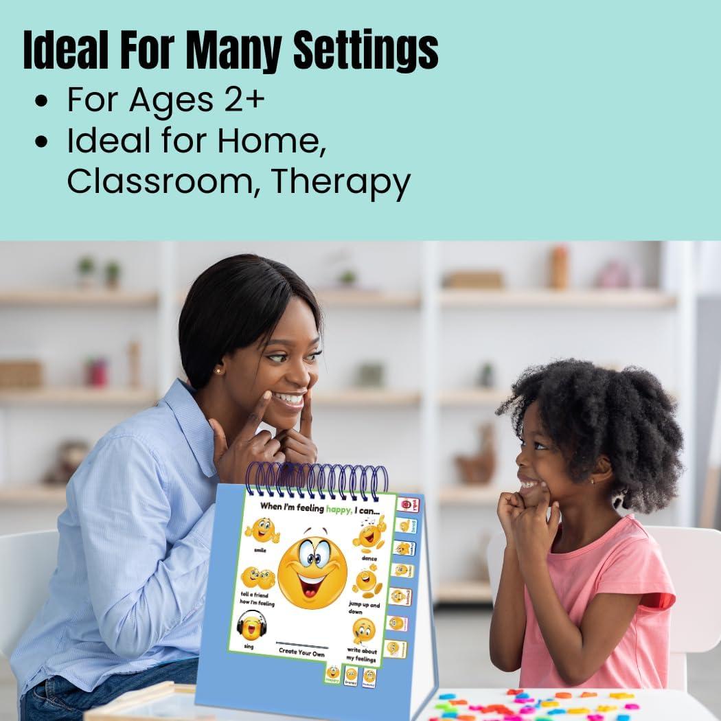 Libro de Emociones Thought-Spot para Niños Autismo 22.86 cm