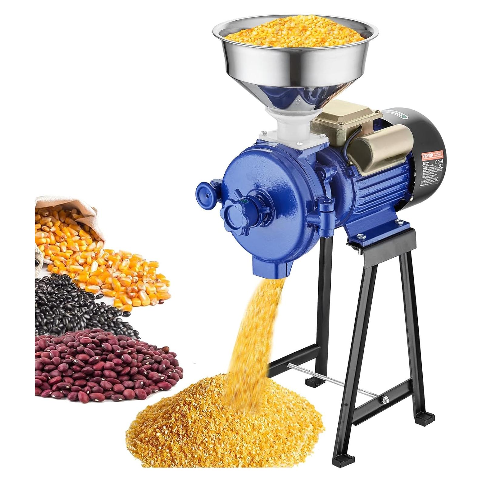 Molinillo de Granos Eléctrico VEVOR 3000W Ajustable 21kg