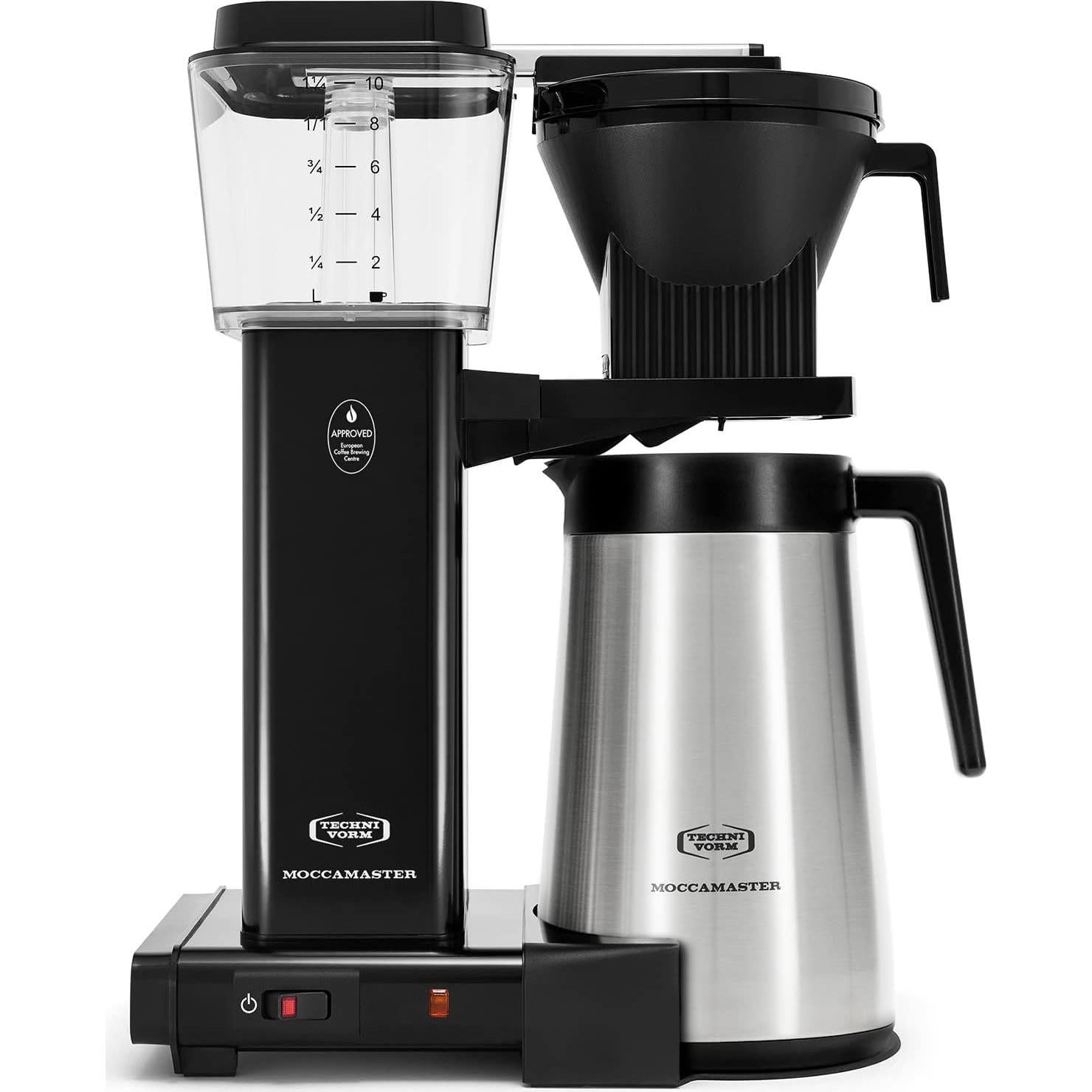 Cafetera Moccamaster KBGT 10 Tazas 1.25L Negra + Filtros #4