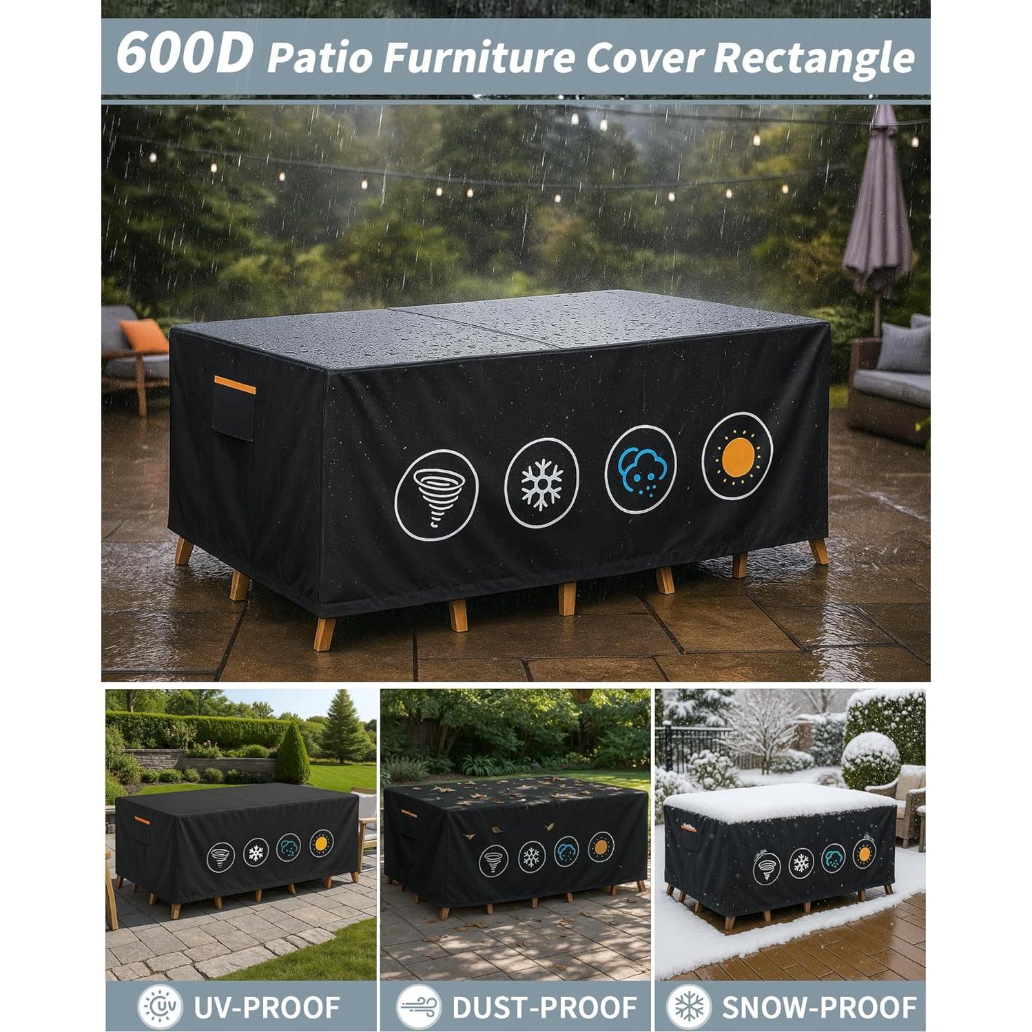 Cubierta Impermeable para Muebles Exteriores BRUXOLAY 162x132cm